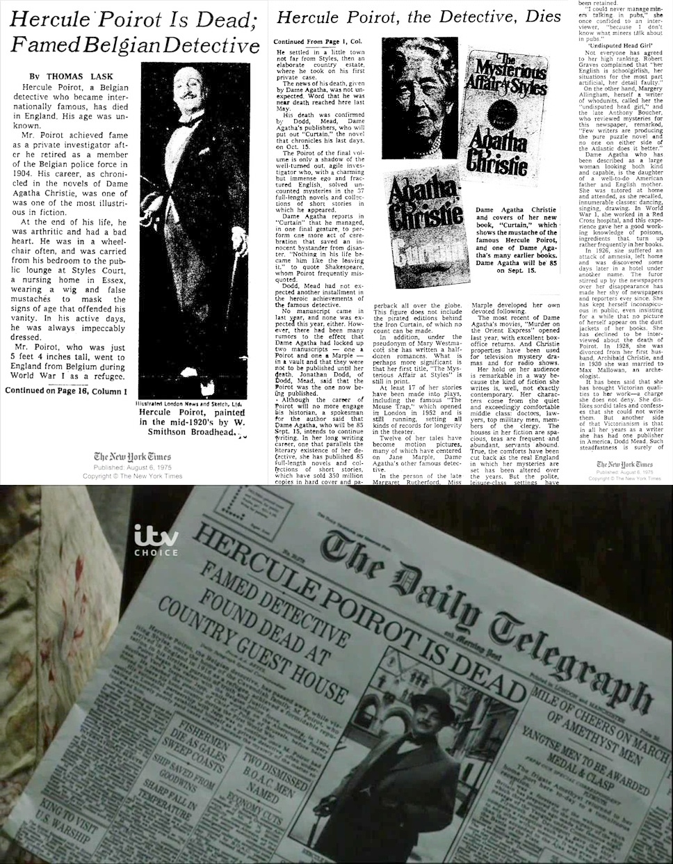 白羅：1975年《謝幕》1